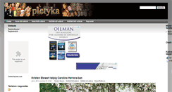 Desktop Screenshot of pletyka.com